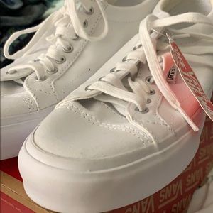BRAND NEW IN BOX White Vans